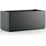 CASARIA Blumentopf Ethica Anthrazit Kunststoff 80x36x36cm