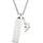 Emporio Armani Kette EAGLE LOGO Edelstahl Silber