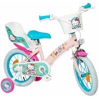 14 Zoll Kinder Mädchen Fahrrad Kinderfahrrad Mädchenfahrrad Hello Kitty