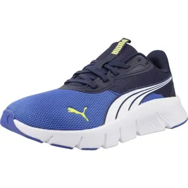 Puma flexfocus lite modern jr Jungen Sportschuh in Blau, Größe 4 - Blau/Weiß/Dunkelblau - 37