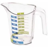 Rotho Domino Messbecher transparent,