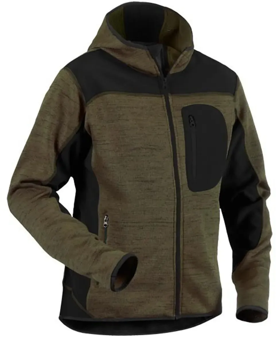Blakläder Kapuzenjacke Strick Softshell