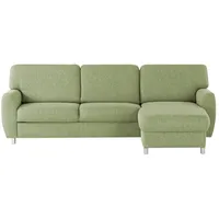 Smart Ecksofa Valencia ¦ grün ¦ Maße (cm): B: 261 H: 90 T: 173