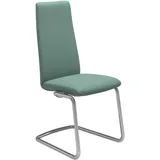 Stressless Stressless® Polsterstuhl »Laurel«, Leder PALOMA, Stahl, grün (aqua green paloma chrom matt)