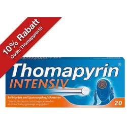 Thomapyrin INTENSIV bei intensiveren Kopfschmerzen & Migräne