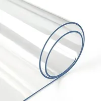 Deep Dream Transparente Schreibtischabdeckung, 2,0 mm, 61 x 121,9 cm, rechteckige Vinyl-Schreibtischunterlage, PVC-Kunststoff-Tischabdeckung für Büro, Kommode, Nachttisch, Computer und Schreibtisch