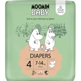 Delipap Moomin Baby Windel Gr.4 (7-14kg) | 42.0 Stück,