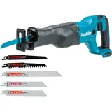 Makita Makita, DJR 186 Z Akku Reciprosäge Säbelsäge 18 V + Reciprosägeblatt Set ( P-83967 ) - ohne Akku,