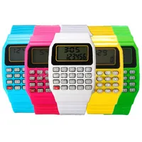 2023 Vielzweck Nachrichten' Taschenrechner Unisex Uhr Herren Damen Kind Scuolv