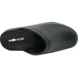 ROHDE Varberg Herren Pantoffeln Hausschuhe Schuhe 6600, 90 schwarz, 43 EU
