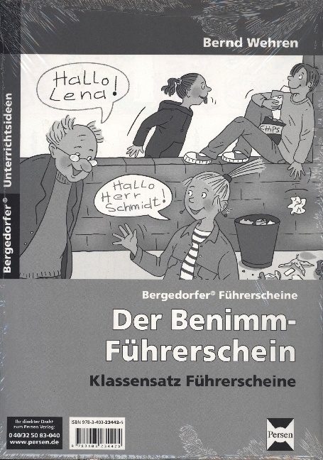 Bergedorfer® Führerscheine / Benimm-Führerschein - Klassensatz Führerscheine - Bernd Wehren  Geheftet