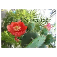 Calvendo Albert Schweitzer Zitate (Wandkalender 2026 DIN A3 quer),