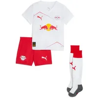 Puma RB Leipzig 25/26 Heimtrikot-Minikit Kinder 01 - PUMA white/for all time red 104 rot 104