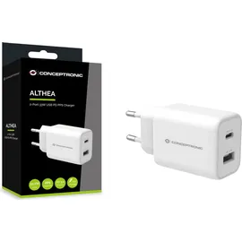 Conceptronic ALTHEA11W 2-Port 33W USB PD-PPS-Ladegerät QC 3.0