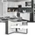 Vicco Eckküche Fame-Line L-Form 287 cm Weiß Hochglanz