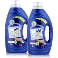 burti burti color Feinwaschmittel 1,45L - Für farbige & bunte Textilien (2er Colorwaschmittel
