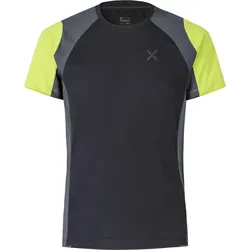Montura Outdoor Choice T-shirt nero/verde lime (9047) S