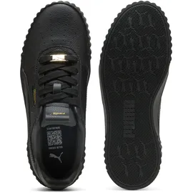 Puma Carina 3.0 Luxe Damen Schwarz/Gold 40