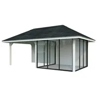 Palmako Pavillon Bianca 16,6 m2 Set 206 Slide -
