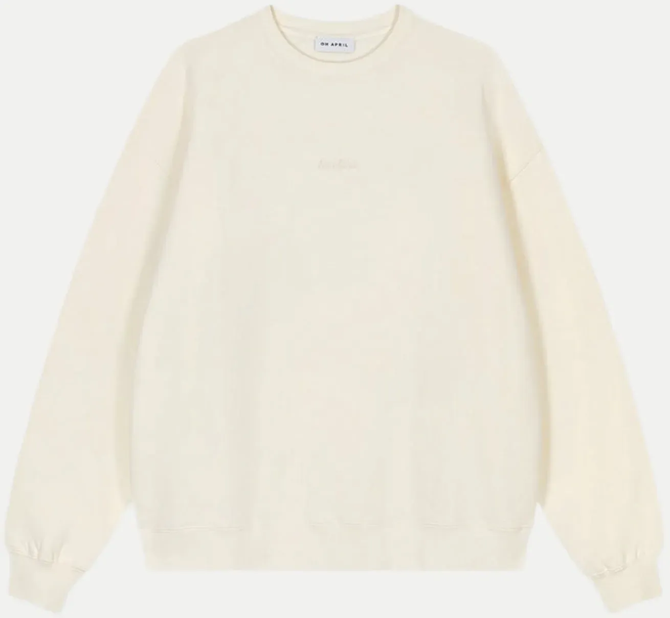Sweater Nostalgia Heart Beige L