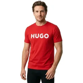 Hugo Dulivio Kurzarm-T-Shirt Open Pink M