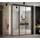 möbel kryspol Schwebetürenschrank Dakota 180 x 235,2 x 45 cm Schwarz