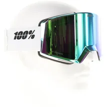 100% Norg Skibrille (Größe One Size, weiss)