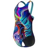 Speedo Digital Allover Leaderback Badeanzug - Arctic Glass - 15-16 Jahre