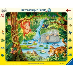 Ravensburger Puzzle »Dschungelbewohner - Puzzle mit 24 Teilen«, Puzzleteile