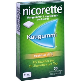 NICORETTE Freshfruit 2 mg Kaugummi 30 St.