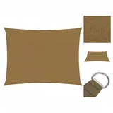 vidaXL Sonnensegel 160 g/m2 Taupe 2x3,5 m HDPE