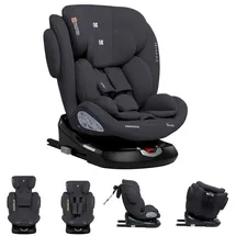 KIKKABOO i-Felix i-Size Grau + Isofix