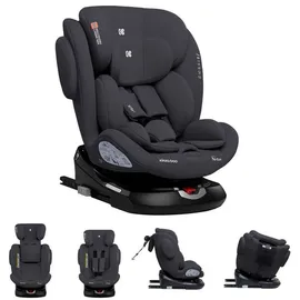 KIKKABOO i-Felix i-Size Grau + Isofix