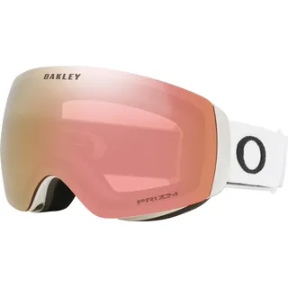 M Prizm Skibrille Matte White - Prizm Rose Gold