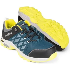 Goodyear S1P Sicherheitsschuhe Petrol/Gelb 40