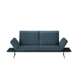 KOINOR Einzelsofa  Francis ¦ blau ¦ Maße (cm): B: 236 H: 92 T: 93.0