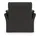 DOMO collection Sessel Pina Mikrofaser 99 x 95 x 88 cm grau