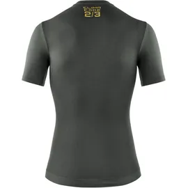 Assos 2/3 SS P1 Kurzarm Funktionsunterhemd Anthracite Grey II