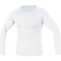Gore Wear Atmungsaktives Herren Base Layer Thermo Long Sleeve Shirt, Weiß,