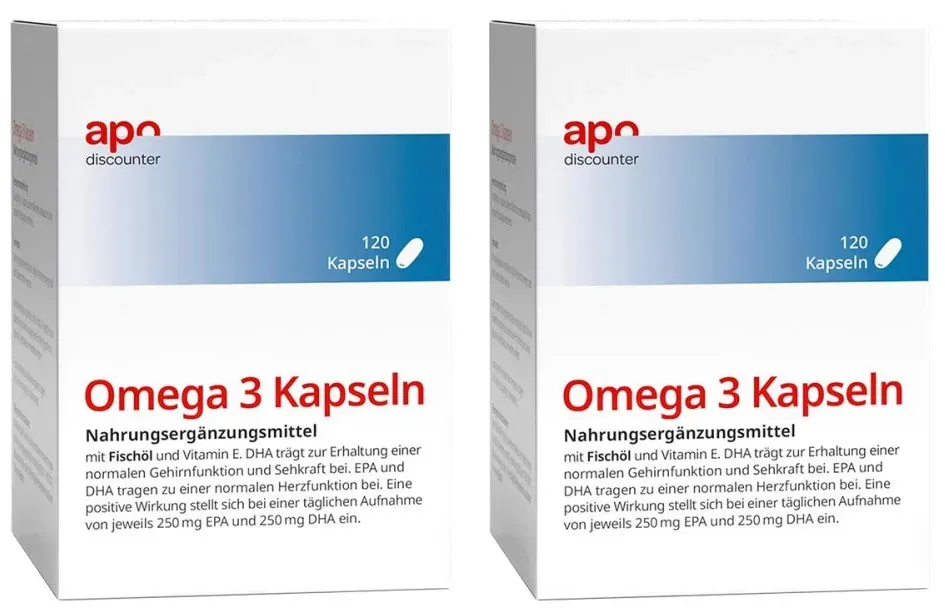 Omega 3 Kapseln von apodiscounter