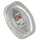 Papstar Starpak 10 Servierplatten, Alu oval 35 cm x 24,5 cm