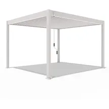 Weide Deluxe 3,6 x 4 m Lamellendach Beige