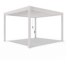 Weide Deluxe 3,6 x 4 m Lamellendach Beige