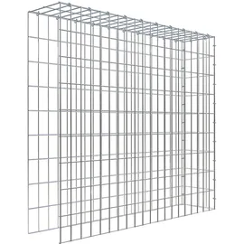 Gabiona C-Ring-Gabione-Anbaukorb Typ 4 90 x 100 x 20 cm Maschenw 5 x 10 cm
