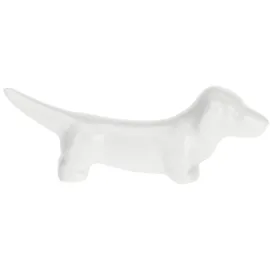 La Porcellana Bianca - Bauernhof, Besteckablage mit Hund - Geschenkbox, 6 Stück - Bauernhof, Besteck - Porzellan - 7,5 cm