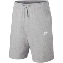 NIKE Fußball - Textilien - Shorts Club Jersey, DK GREY HEATHER/WHITE, L