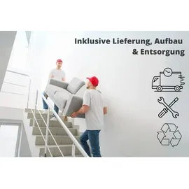 4mybaby GmbH Boxspringbett Trinity K-10 Bonellfederkern inkl. Topper, mit Lieferung, Aufbau & Entsorgung