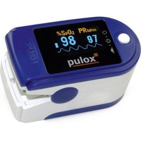 Pulox Pulsoximeter PO 200, Finger, OLED-Display, mit Zubehör