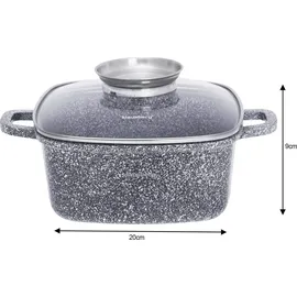 Klausberg Marmortopf Kochtopf 20 cm