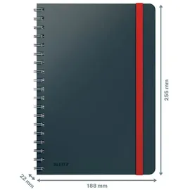 Leitz Collegeblock Cosy 44840089 B5 kariert grau